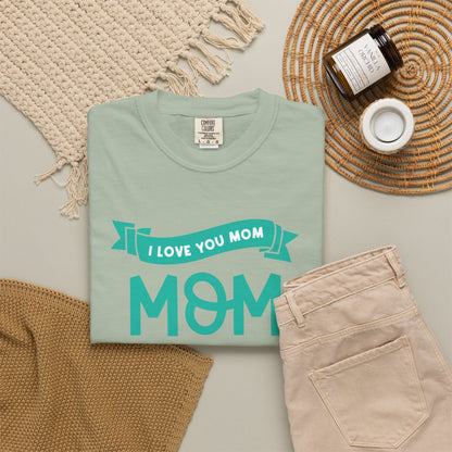 Mom Knows Best Strong Motherhood Heartfelt Guidance Tee Nurturing Knowledge Unisex Heavy Cotton T-Shirt