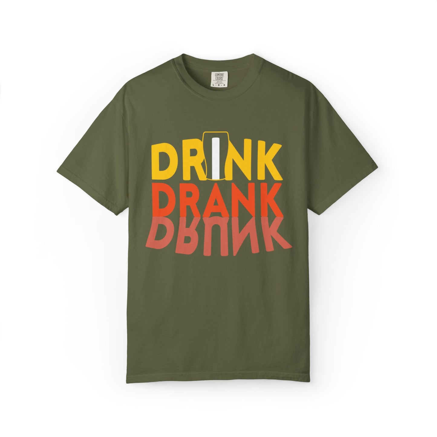 Funny Drink Drank Drunk Want To Drink Beer sarcastic Beer Glass Sip & Smile Unisex Heavy Cotton T-Shirt
