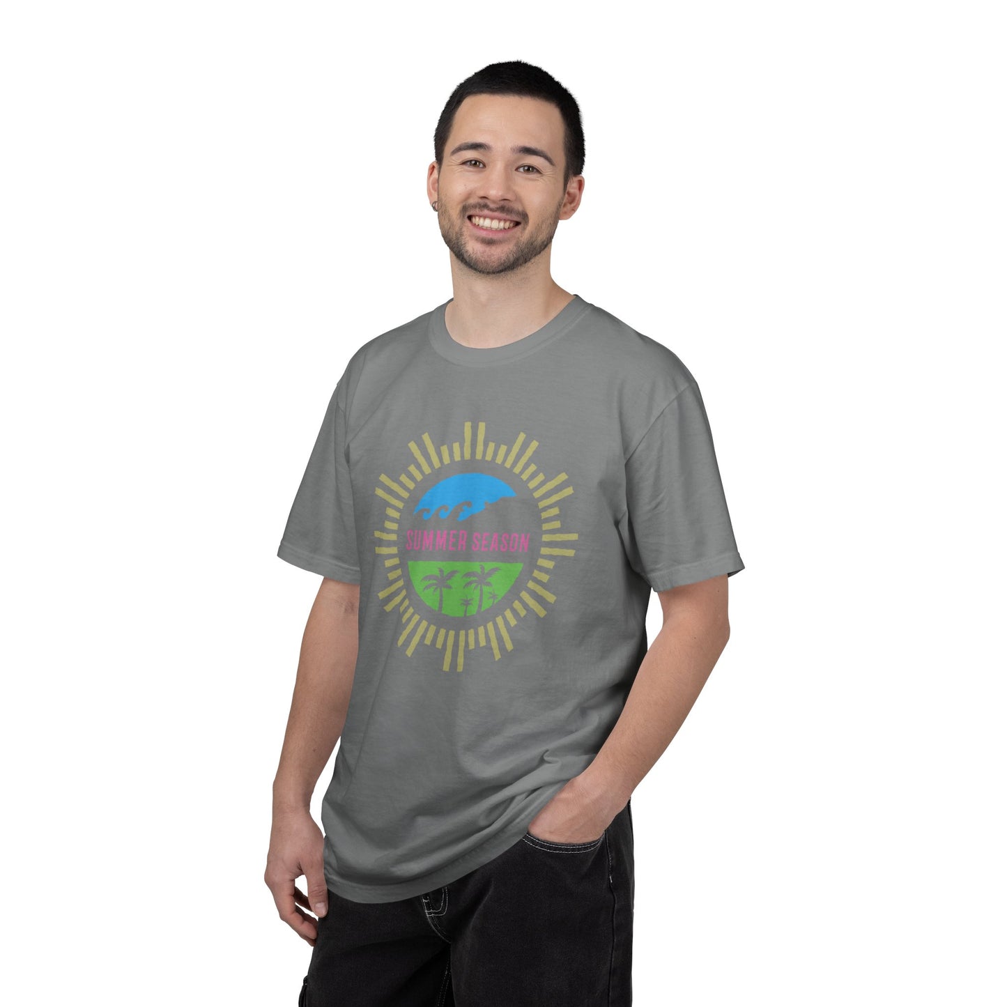 Summer Season Heat Long Days Cool Tee Unisex Heavy Cotton T-Shirt