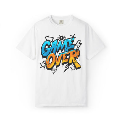 Game Over Unisex Garment-Dyed T-shirt