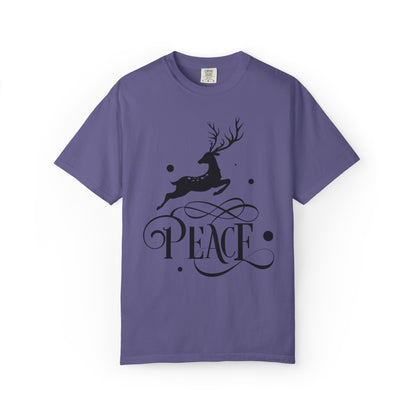 Peace Harmony Unity Peacemakers Tee Merry Christmas Festival Snowflakes Season Of Joy Unisex Heavy Cotton T-Shirt
