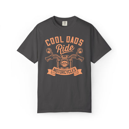 Funny Cool Dad Motorcycle Sporty Dad Sarcastic Pedal Power Dad Bike Lover Unisex Heavy Cotton T-Shirt