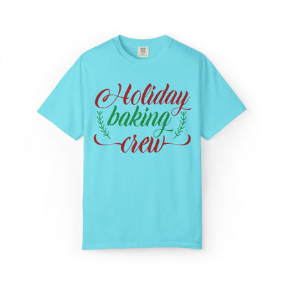 Holiday Baking Crew Xmas Cakes Christmas Cookies Festival Season Unisex Heavy Cotton T-Shirt