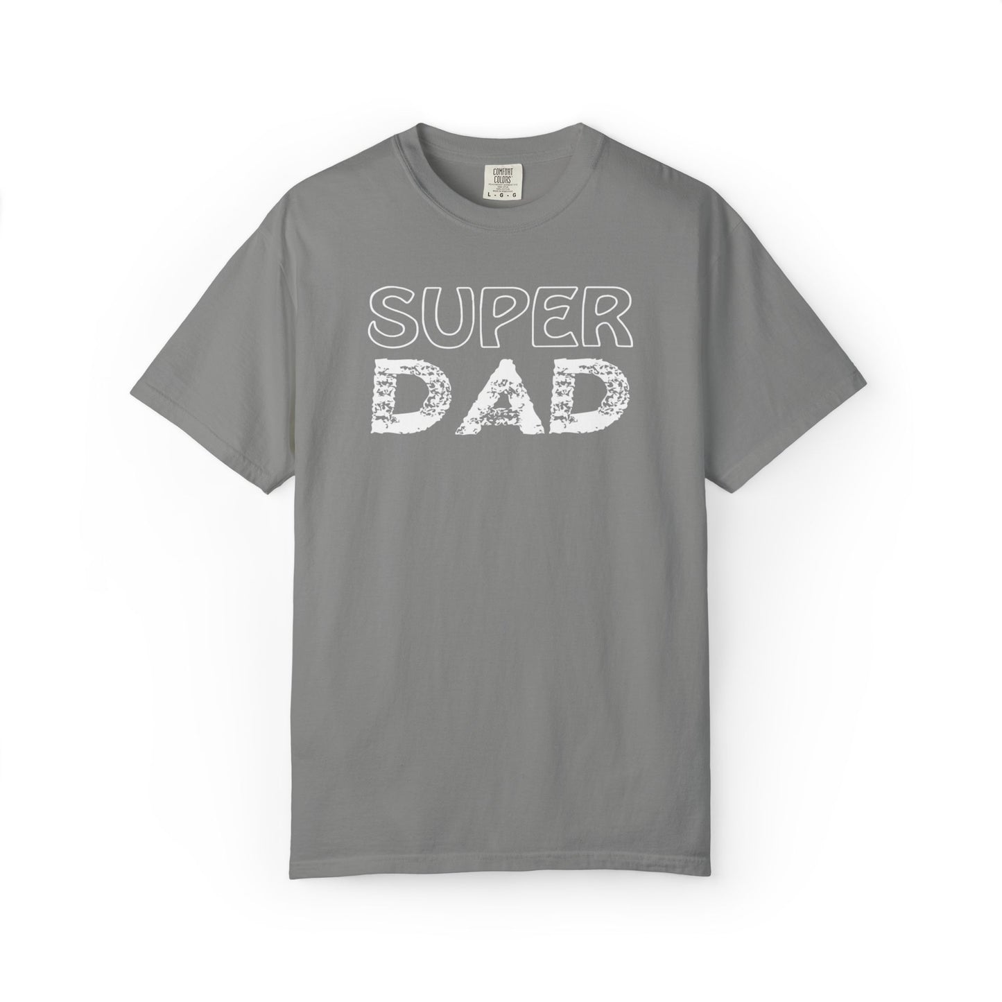 Super Dad Embracing Fatherhood Tee Growing Our Family Anticipating Parenthood Unisex Heavy Cotton T-Shirt