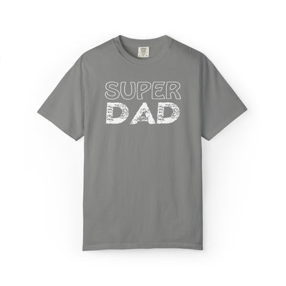 Super Dad Embracing Fatherhood Tee Growing Our Family Anticipating Parenthood Unisex Heavy Cotton T-Shirt