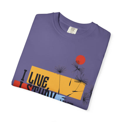 I Live I Study - Unisex Garment-Dyed T-shirt