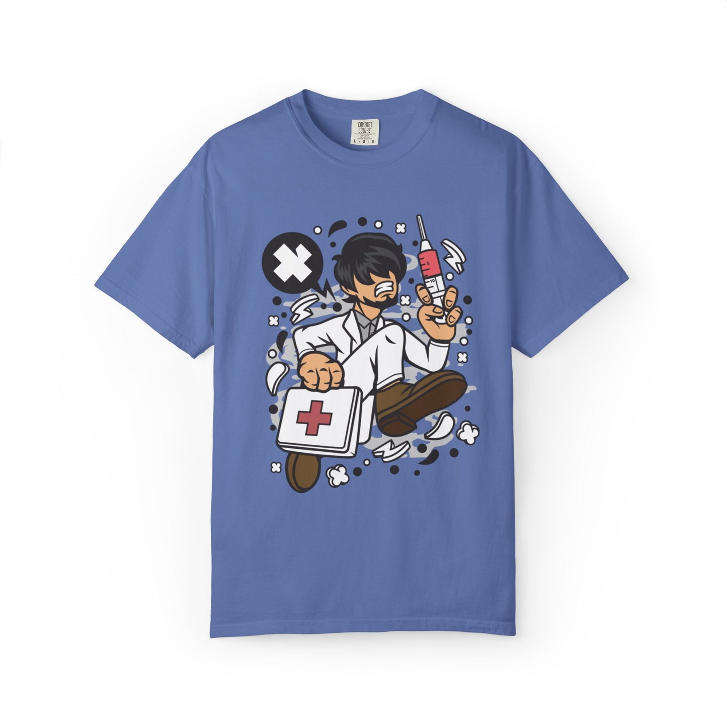 Doctor Superpower Medical Mastery Wellness Warriors Tee Medical Mentor Unisex Heavy Cotton T-Shirt