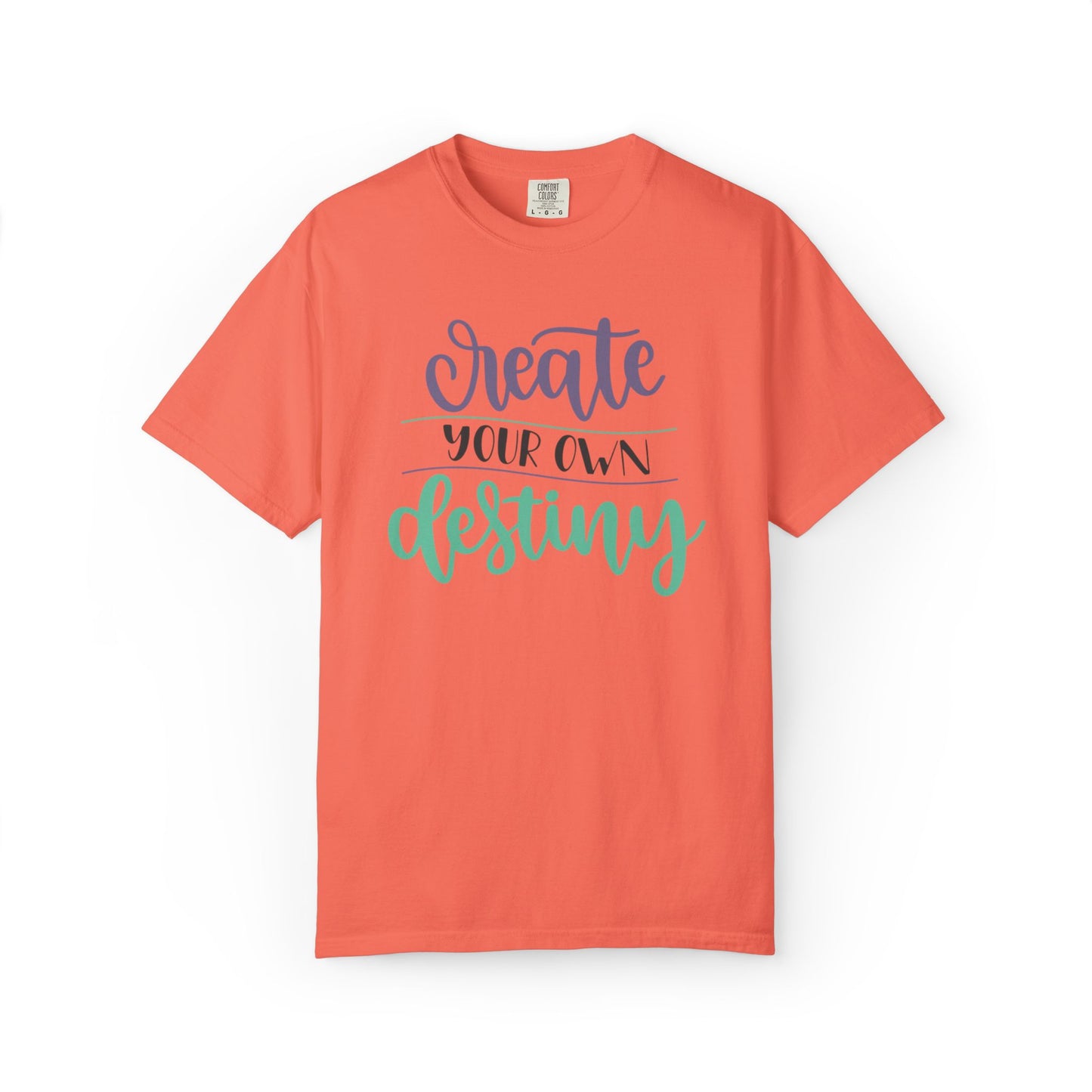 Create Your Destiny Embracing Challenges Tee Unbreakable Will Relentless Spirit Unyielding Determination Unisex Heavy Cotton T-Shirt