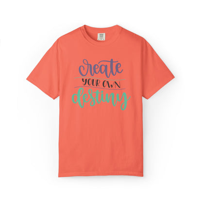 Create Your Destiny Embracing Challenges Tee Unbreakable Will Relentless Spirit Unyielding Determination Unisex Heavy Cotton T-Shirt