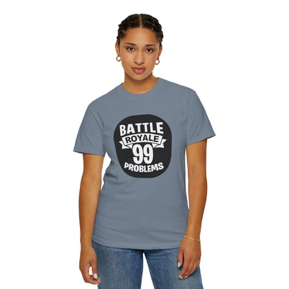 Battle Royal Multiplayer Madness Tee Thrilling Elimination High-Stakes Combat Unisex Heavy Cotton T-Shirt