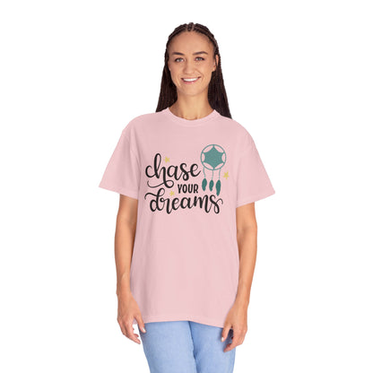 Chase Your Dreams Creativity Imagination Tee Determination Reach For The Stars Unisex Heavy Cotton T-Shirt