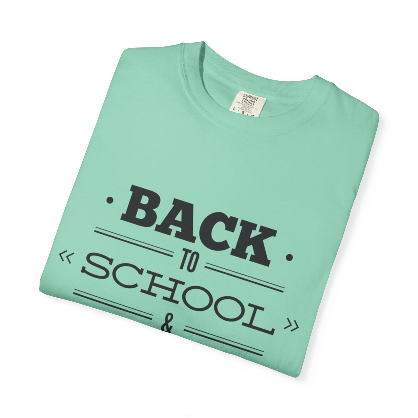 Funny Back To School Looking Cool New Beginning Educational Journey New Classroom Backpack Notebooks Unisex Heavy Cotton T-Shirt