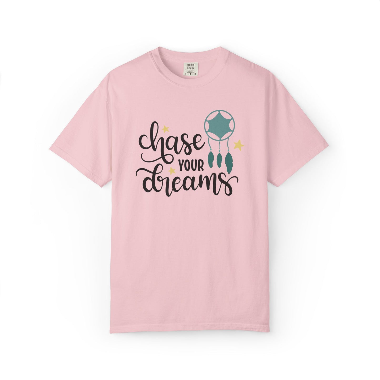 Chase Your Dreams Creativity Imagination Tee Determination Reach For The Stars Unisex Heavy Cotton T-Shirt