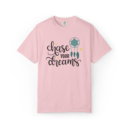 Chase Your Dreams Creativity Imagination Tee Determination Reach For The Stars Unisex Heavy Cotton T-Shirt