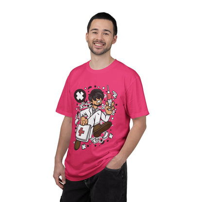 Doctor Superpower Medical Mastery Wellness Warriors Tee Medical Mentor Unisex Heavy Cotton T-Shirt