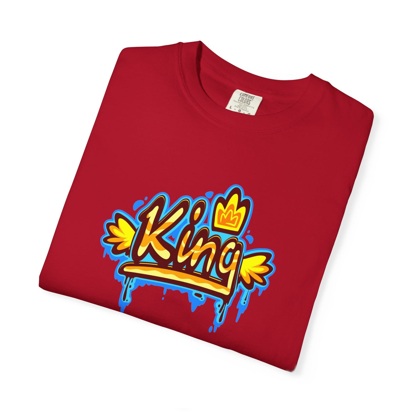 King - Unisex Garment-Dyed T-shirt