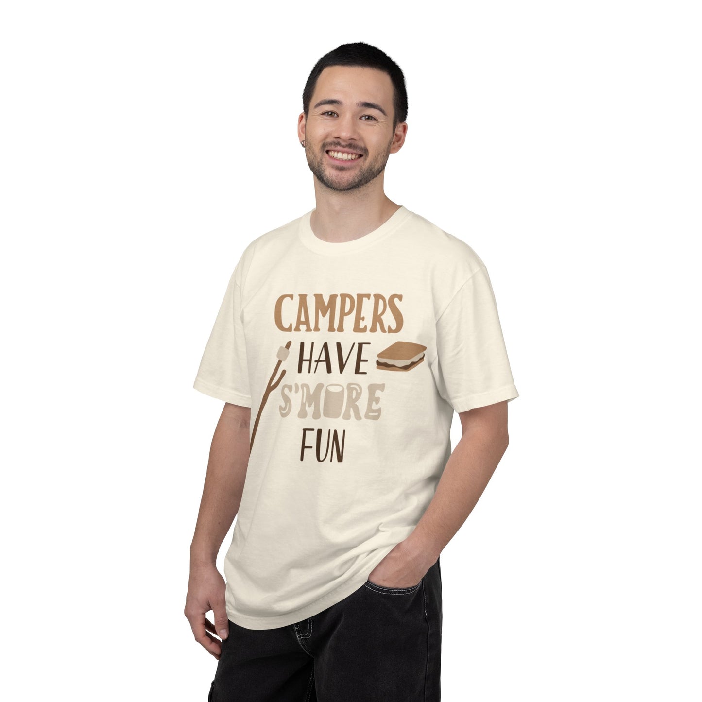 Campers Adventure Mountain Tee Belays Ropes Fun Activities Unisex Heavy Cotton T-Shirt