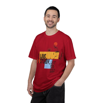 I Live I Study - Unisex Garment-Dyed T-shirt