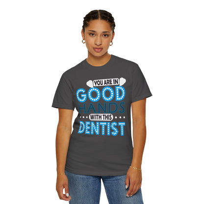 You Are Good With This Dentist Oral Hygiene Toothbrush Root Canal Cavity Trendy Tee Tooth Extraction Unisex Heavy Cotton T-Shirt