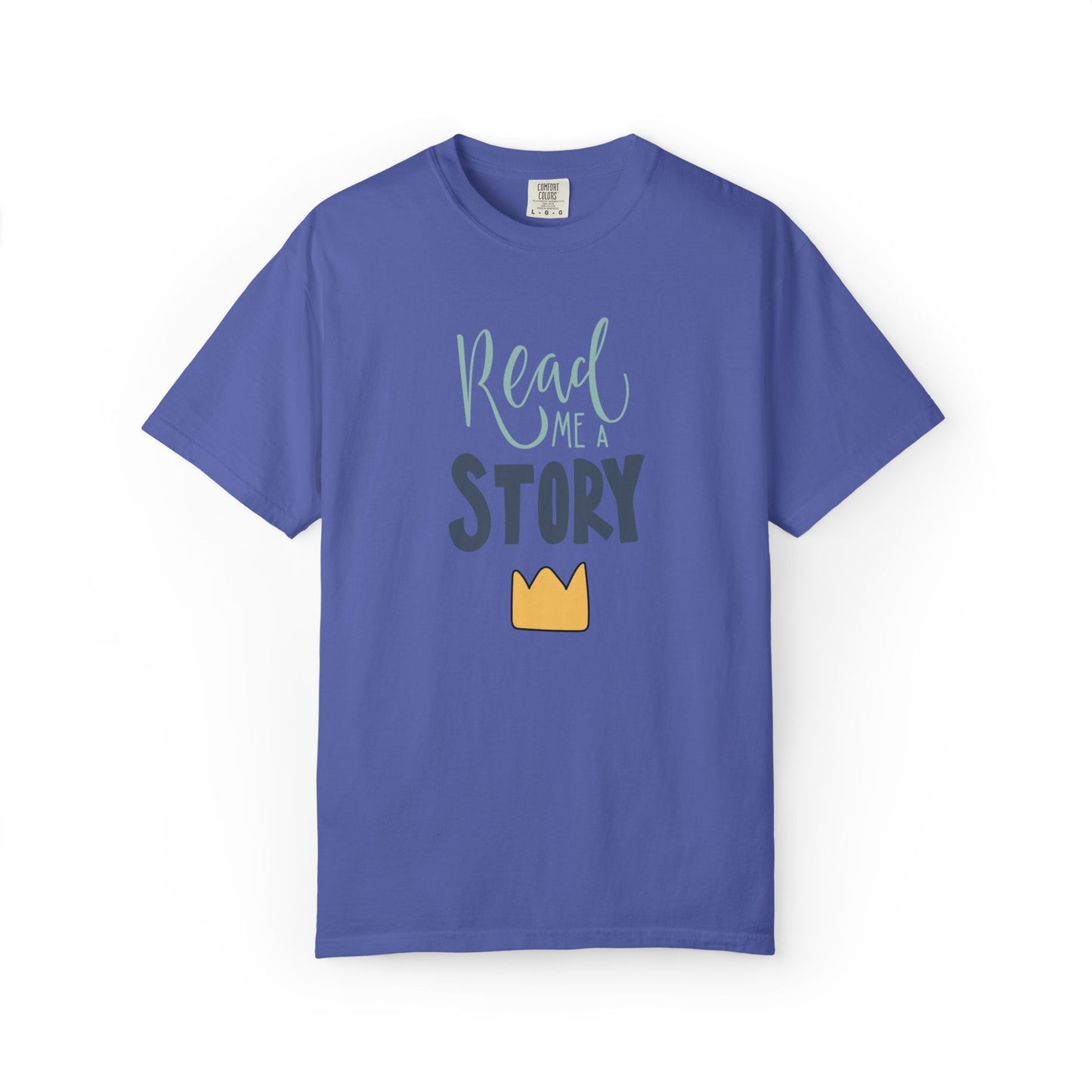 Read Me A Story Time Travel Superhero Parallel Trendy Tee Universe Fiction Connection Grand Parents Unisex Heavy Cotton T-Shirt