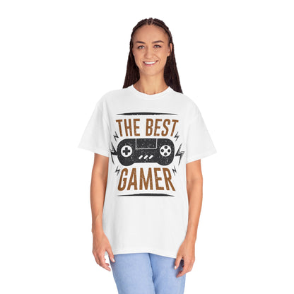 The Best Gamer Warriors Tee Non-Stop Playing Gaming Obsession Unisex Heavy Cotton T-Shirt