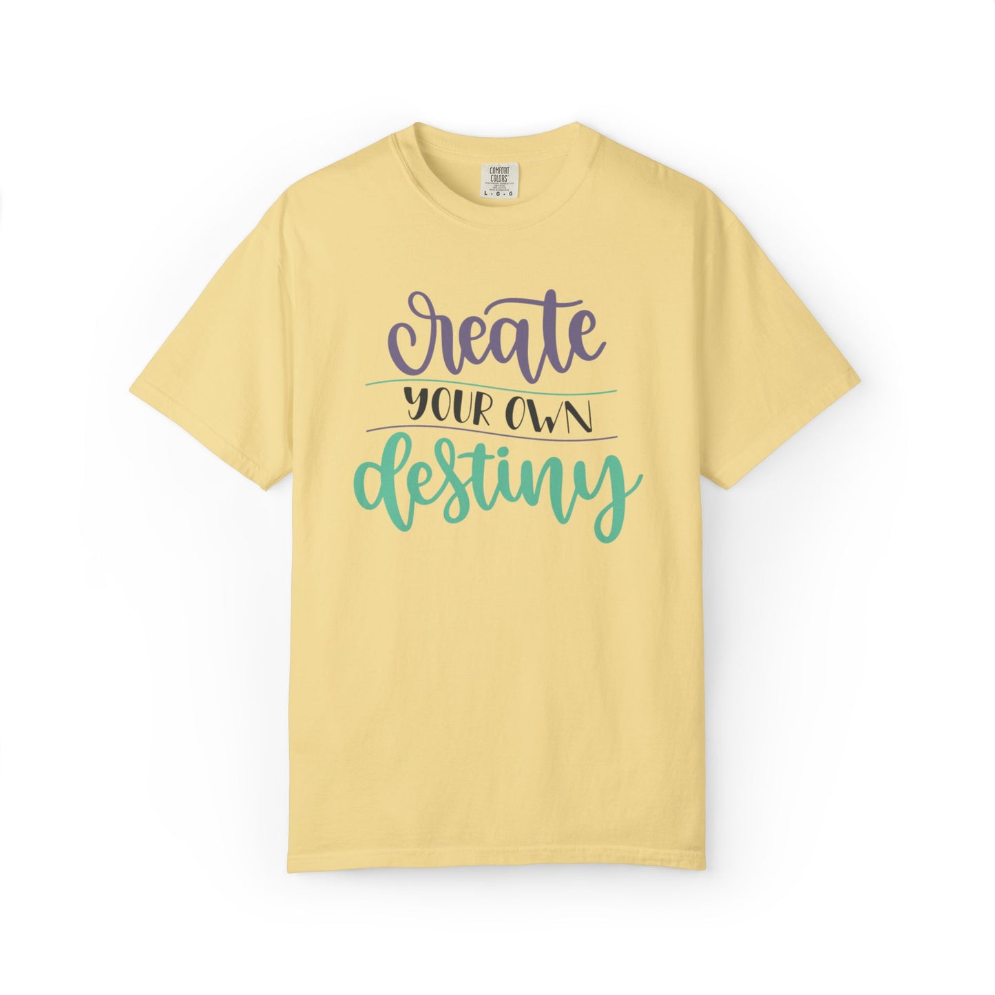 Create Your Destiny Embracing Challenges Tee Unbreakable Will Relentless Spirit Unyielding Determination Unisex Heavy Cotton T-Shirt