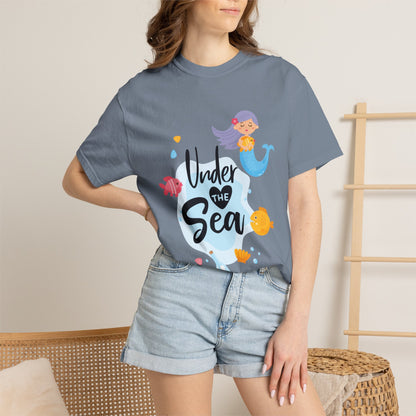 Under The Sea Oceanic Enchantment Tee Marine Life Wonders Unseen Depths Unisex Heavy Cotton T-Shirt
