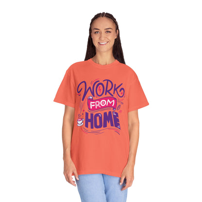 Work From Home Internet Connectivity Remote Work Benefits Virtual Meetings Tee Collaboration Tools Unisex Heavy Cotton T-Shirt