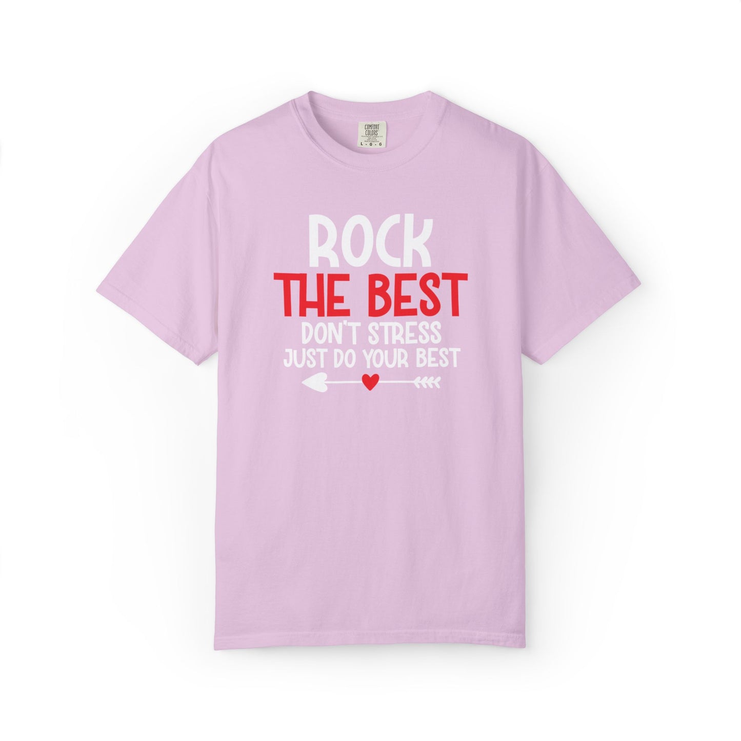 Motivational Rock The Best Stop Wishing Start Doing Action Goal Setting Modern Tee Achievement Self-Improvement Unisex Heavy Cotton T-Shirt