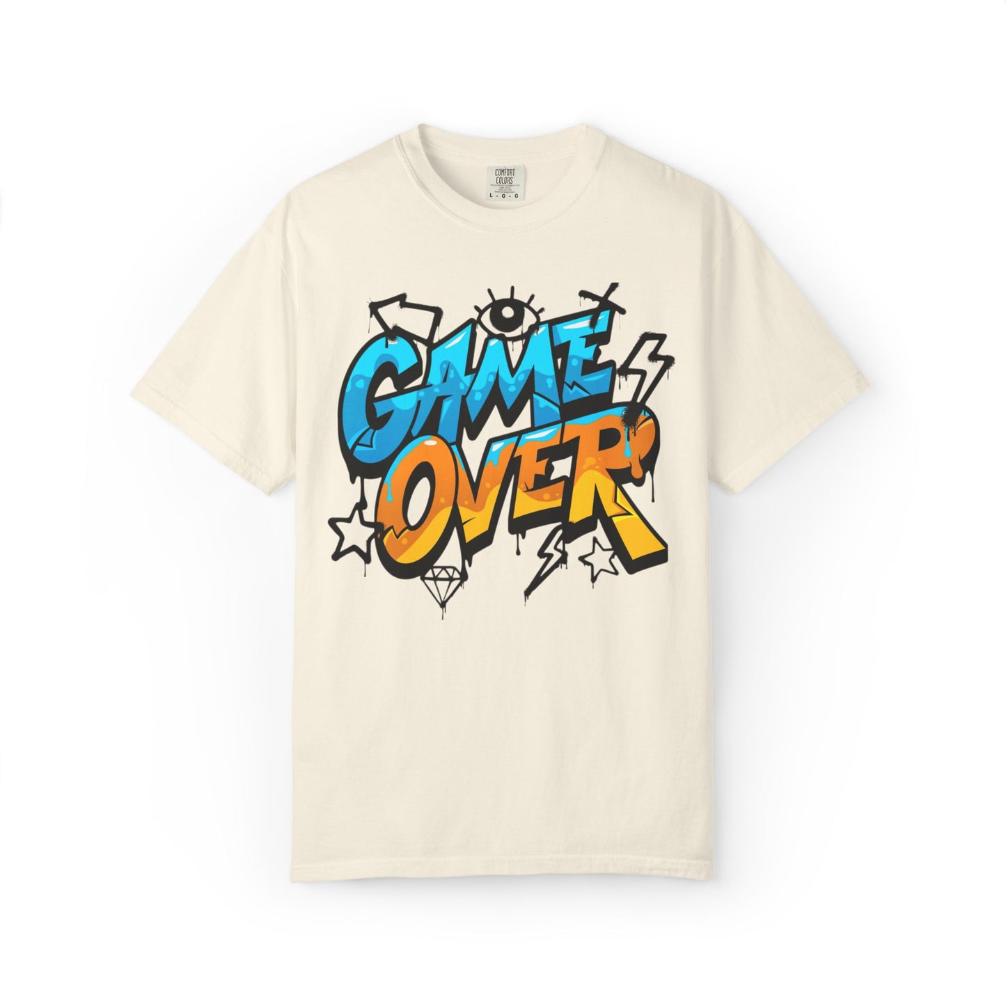 Game Over Unisex Garment-Dyed T-shirt