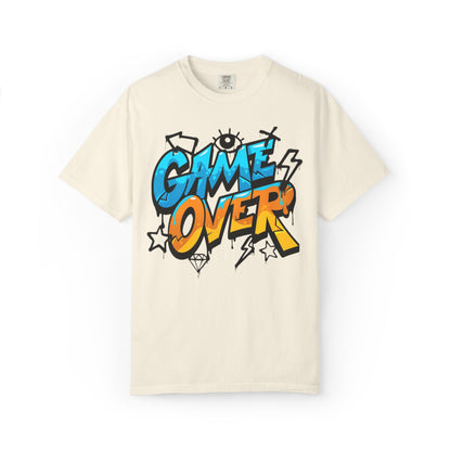Game Over Unisex Garment-Dyed T-shirt