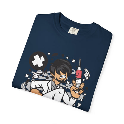 Doctor Superpower Medical Mastery Wellness Warriors Tee Medical Mentor Unisex Heavy Cotton T-Shirt