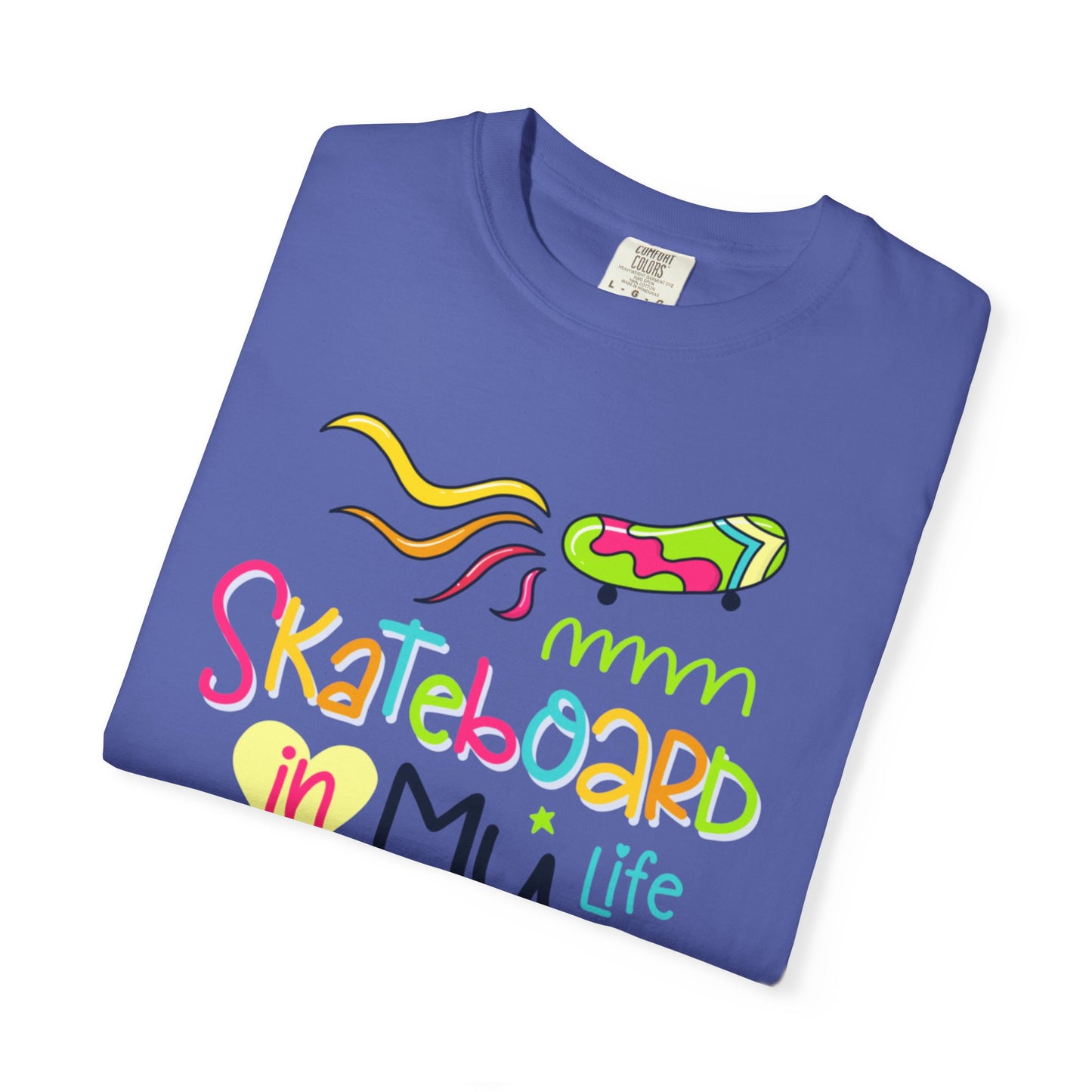 Skateboard In My Life Skater Competitions Boarding Fitness Tee Unisex Heavy Cotton T-Shirt