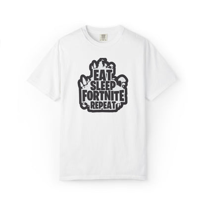 Eat Sleep Fortnite Battle Royale Squad Gameplay Passion Tee Solo Missions Social Gaming Unisex Heavy Cotton T-Shirt