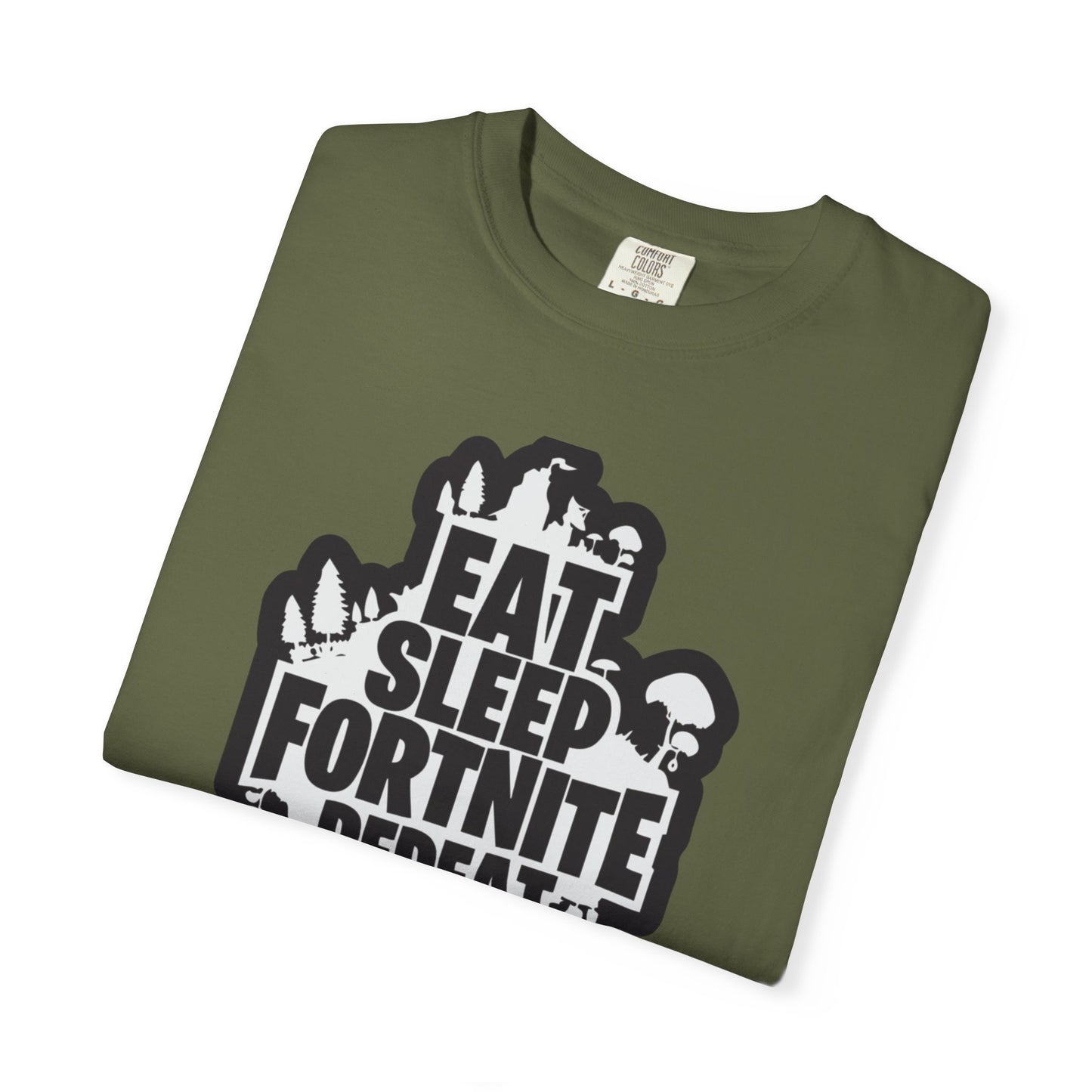 Eat Sleep Fortnite Battle Royale Squad Gameplay Passion Tee Solo Missions Social Gaming Unisex Heavy Cotton T-Shirt