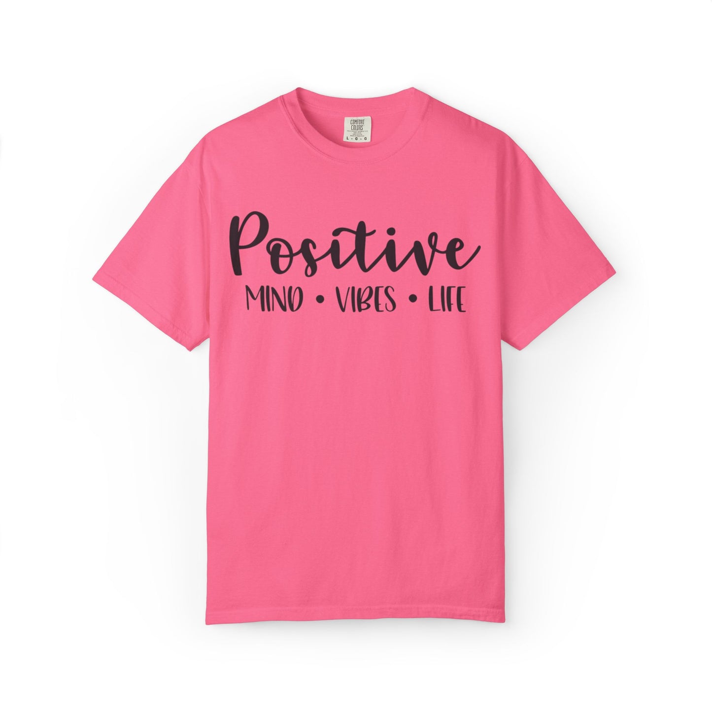 Positive Mind Vibes Life Precious Moments Tee Unexpected Blessings Divine Intervention Positive Outlook Unisex Heavy Cotton T-Shirt
