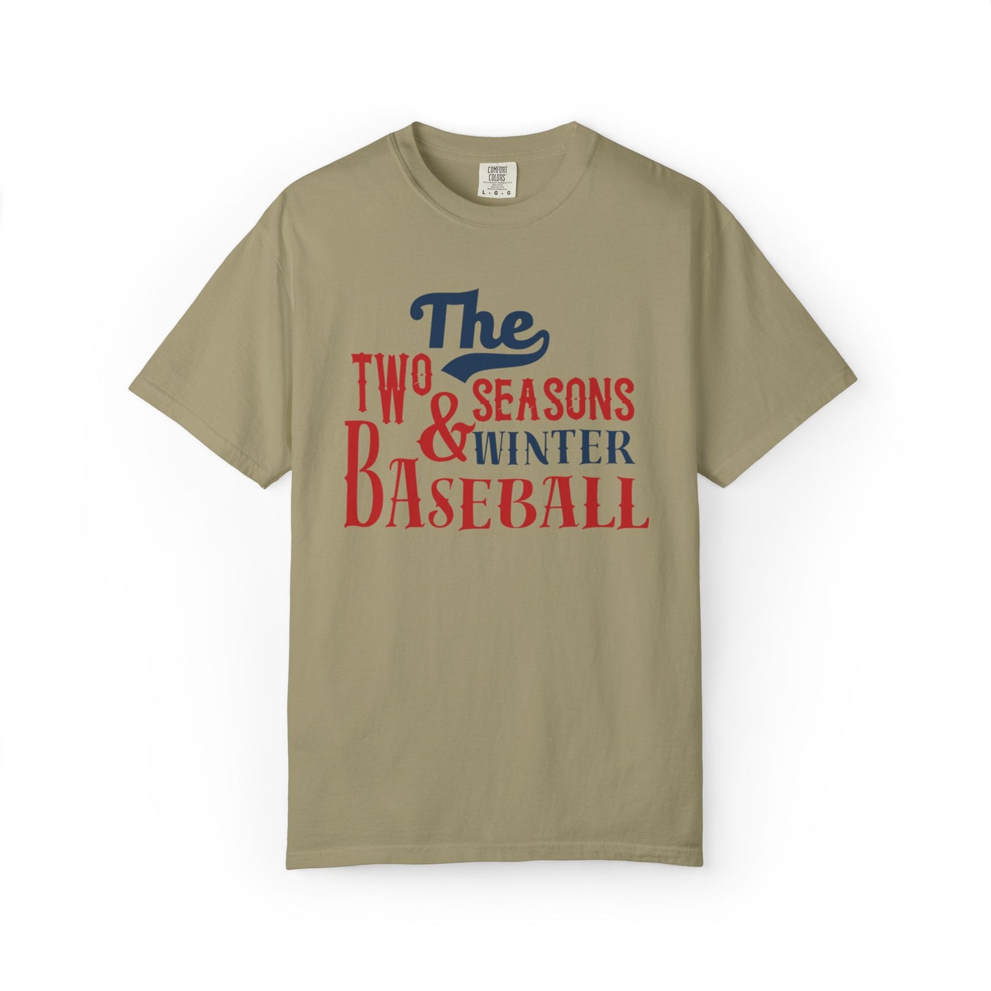 The Two Seasons Winter & Baseball Pitcher’s Snow Peace Tee Scoreboard Smiles Inning Of Joy Unisex Heavy Cotton T-Shirt