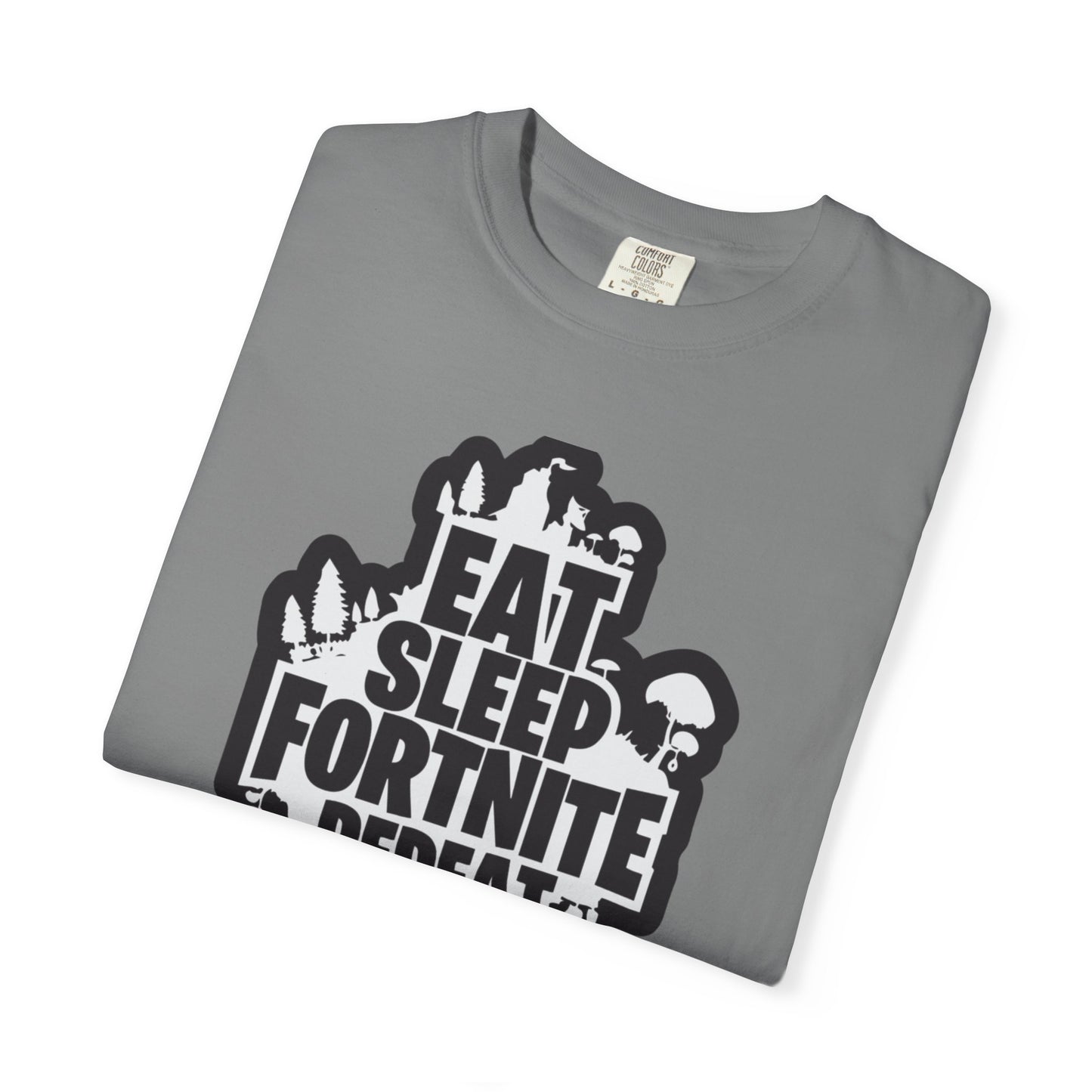 Eat Sleep Fortnite Battle Royale Squad Gameplay Passion Tee Solo Missions Social Gaming Unisex Heavy Cotton T-Shirt
