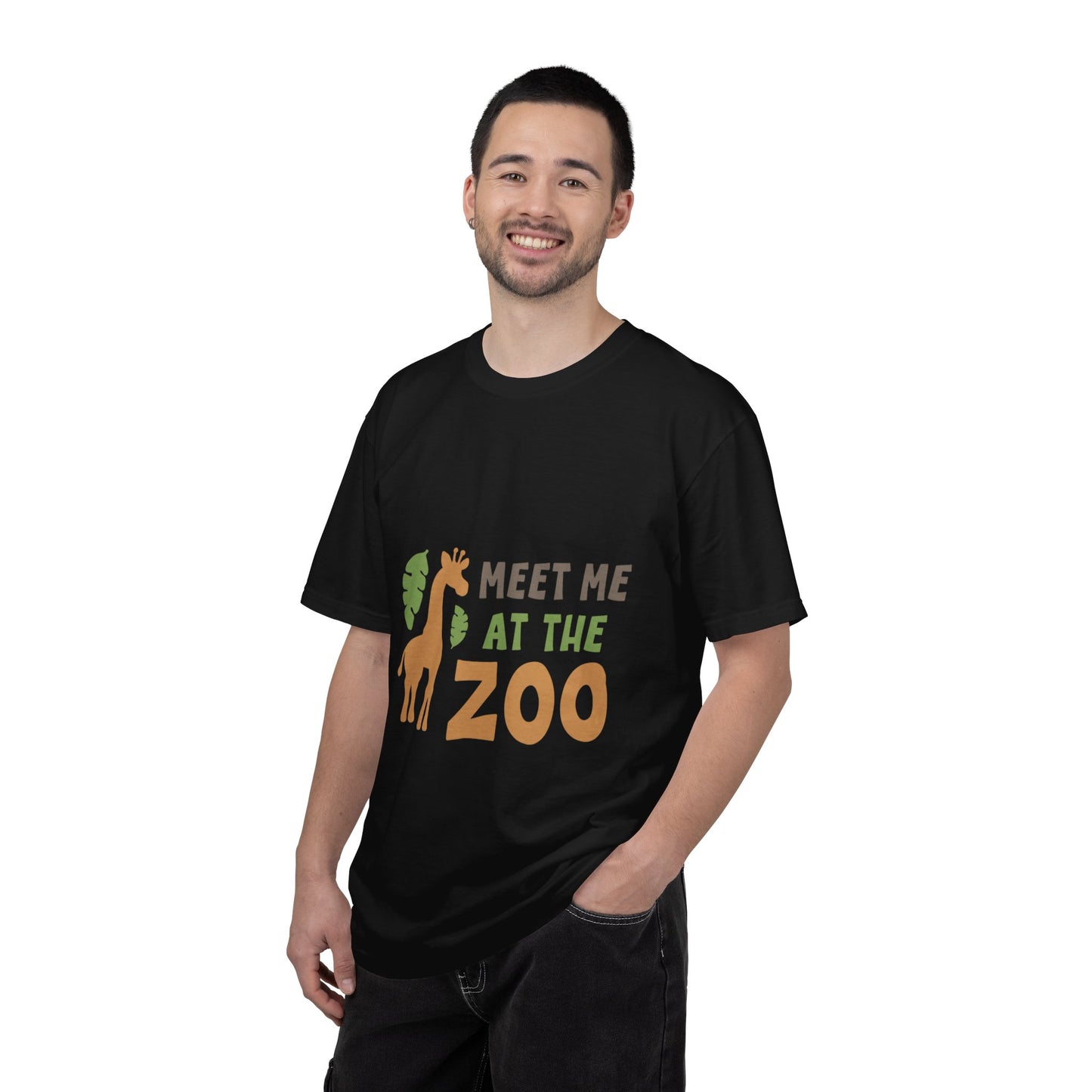 Meet Me At Zoo Wildlife Conservation Tee Animal Welfare Safari Aquarium Outreach Programs Unisex Heavy Cotton T-Shirt