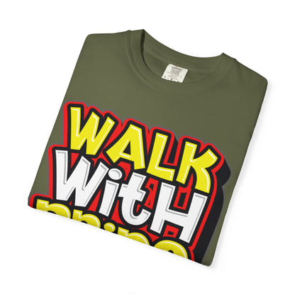 Walk With Pride Confidence Tee Aspiration Mindfulness Integrity Empowerment Unisex Heavy Cotton T-Shirt