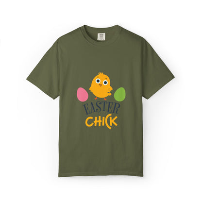 Easter Chick Holy Week Easter Celebration Spring Festival Tee Christian Holiday Easter Eggs Good Friday Unisex Heavy Cotton T-Shirt