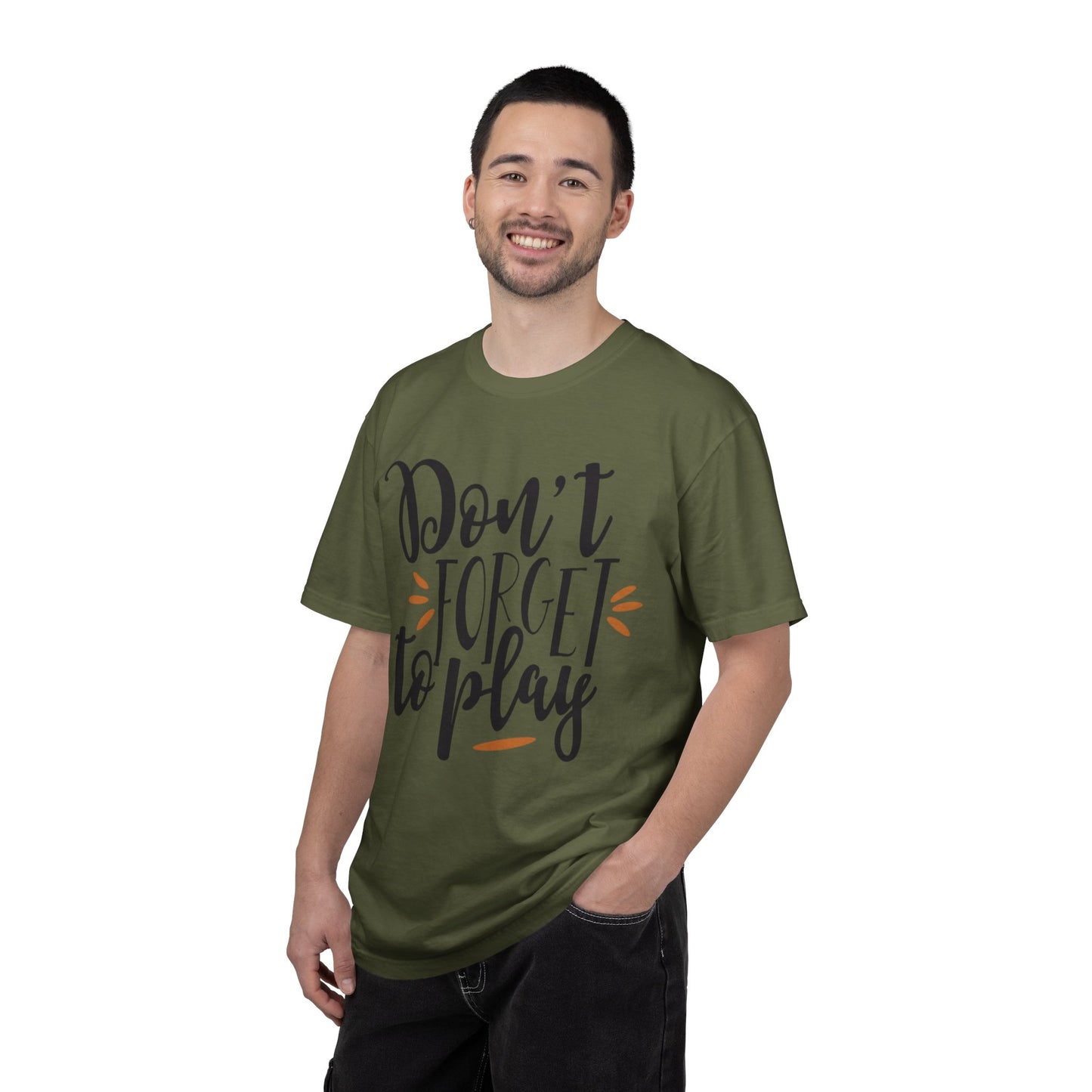 Don’t Forget To Play Warriors Tee Non-Stop Playing Gaming Obsession Unisex Heavy Cotton T-Shirt