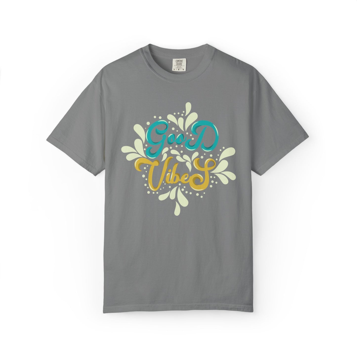 Good Vibes Motivational Tee Let Go Of Negativity Focus On Solutions Growth Mindset Unisex Heavy Cotton T-Shirt
