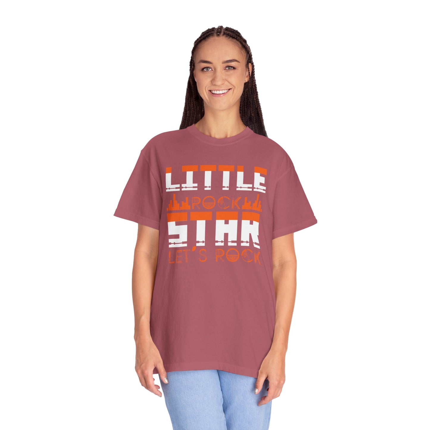 Thrilling Little Rock Star Born To Rock Rock And Roll Passion Rocker At Heart Rock Enthusiasm Unisex Heavy Cotton T-Shirt