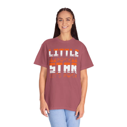 Thrilling Little Rock Star Born To Rock Rock And Roll Passion Rocker At Heart Rock Enthusiasm Unisex Heavy Cotton T-Shirt