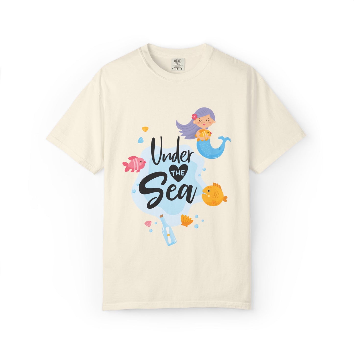 Under The Sea Oceanic Enchantment Tee Marine Life Wonders Unseen Depths Unisex Heavy Cotton T-Shirt