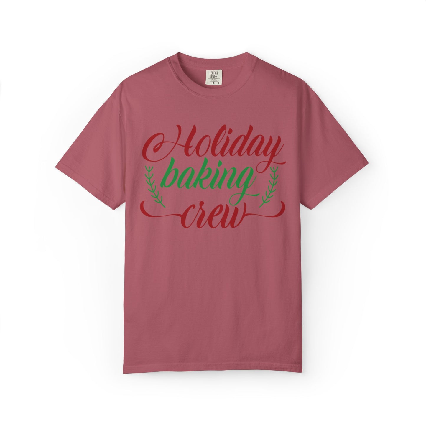 Holiday Baking Crew Xmas Cakes Christmas Cookies Festival Season Unisex Heavy Cotton T-Shirt