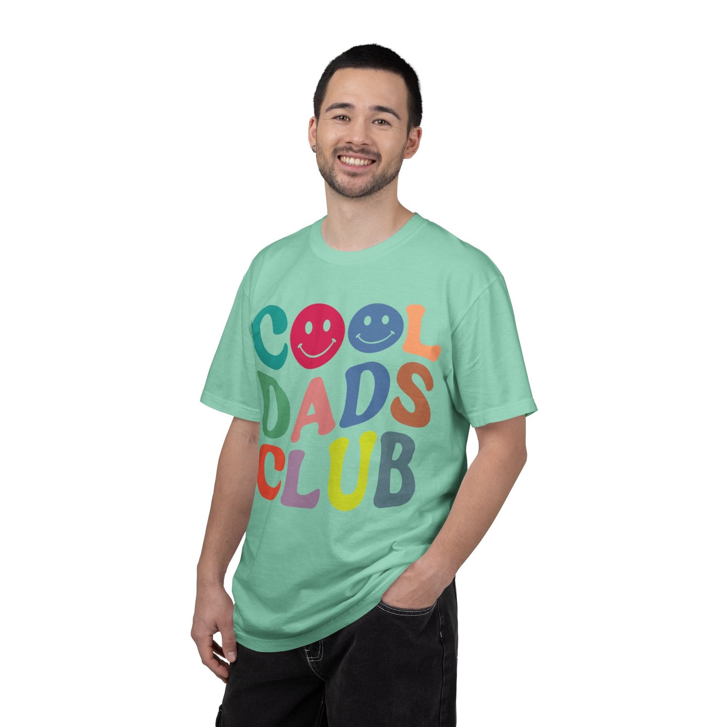 Funny Cool Dad Club Fatherhood Sarcastic Father’s Pride Dad Life Daddy Diaries Unisex Heavy Cotton T-Shirt