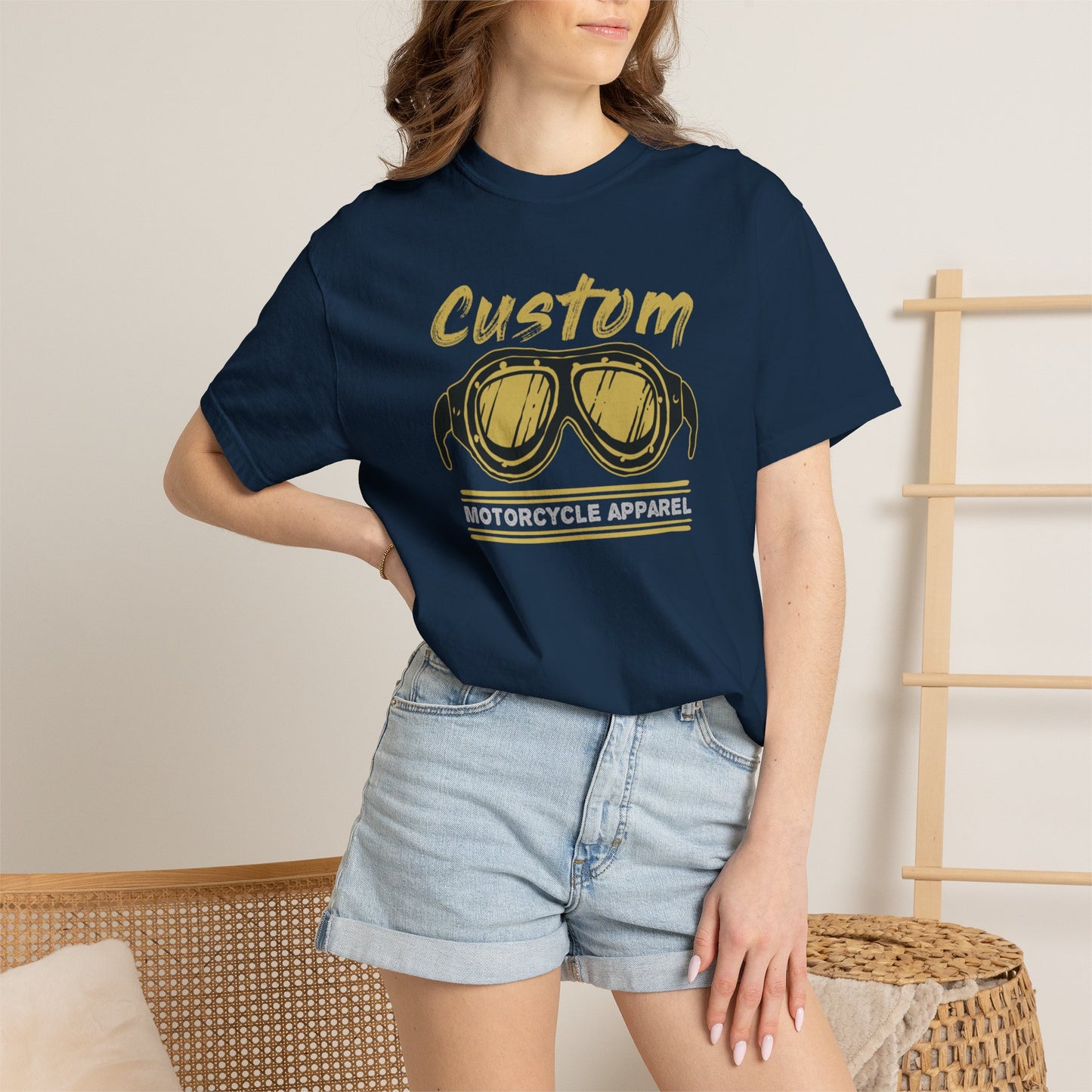 Custom Motorcycle Apparel Engine Club Motorbike Lovers Trendy Tee High-speed Rider Adventure Racer Unisex Heavy Cotton T-Shirt