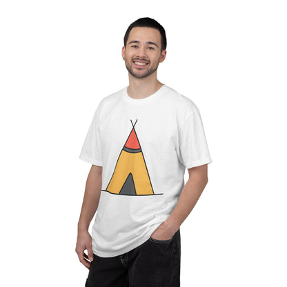Camping  Adventure Lovers Tee Nature Exploration Bonfire Travel Van Unisex Heavy Cotton T-Shirt